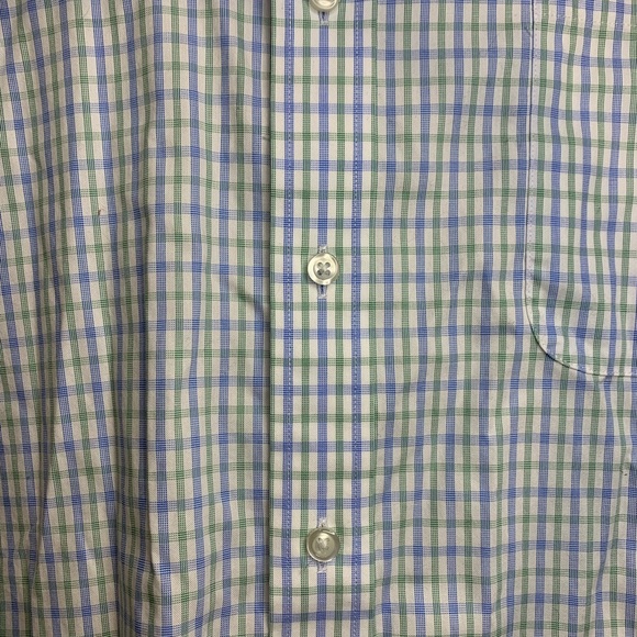 Lands End Mens Checkered 19-35 - Picture 3 of 6